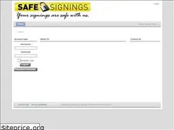 Sites similar to safesignings.net