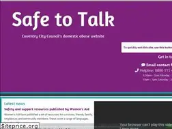Sites similar to safetotalk.org.uk