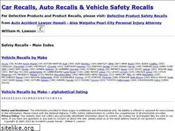 Sites similar to safety-recalls.com