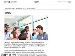Sites similar to safety.lovetoknow.com