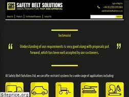 Sites similar to safetybeltsolutions.co.uk