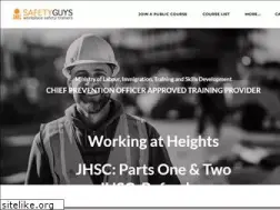 Sites similar to safetyguystraining.com