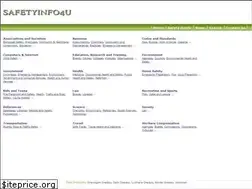 Sites similar to safetyinfo4u.com