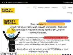 Sites similar to safetysigns.sg