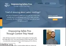 Sites similar to safetytalkideas.com