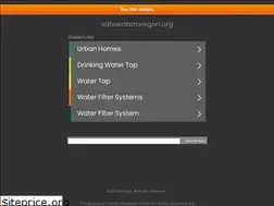 Sites similar to safewateroregon.org