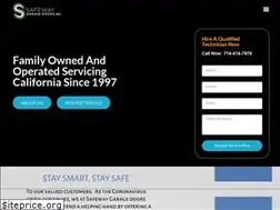 Sites similar to safewaygaragedoor.com