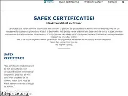 Sites similar to safexcertificatie.nl