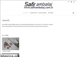 Sites similar to safirambalaj.com.tr