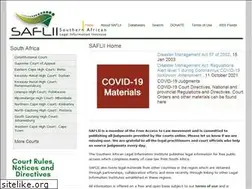 Sites similar to saflii.org