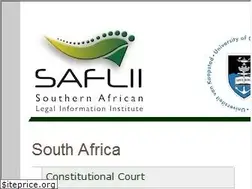 Sites similar to saflii.org.za