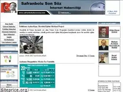 Sites similar to safranboludasonsoz.com