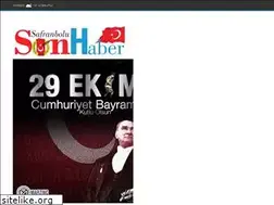 Sites similar to safranbolusonhaber.com