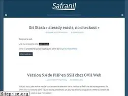 Sites similar to safranil.fr