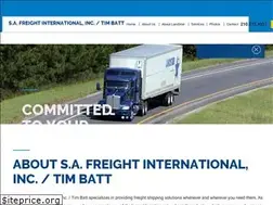 Sites similar to safreight.com