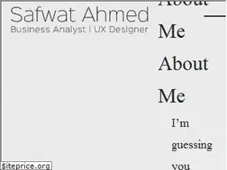 Sites similar to safwatahmed.com