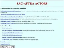 Sites similar to sag-aftra-actors.com