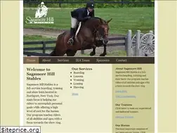 Sites similar to sagamorehillstables.com
