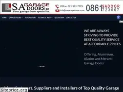 Sites similar to sagaragedoors.co.za