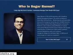 Sites similar to sagarbansal.com