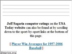 Sites similar to sagarin.com