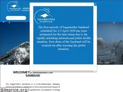 Sites similar to sagarmathasambaad.org