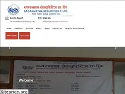 Sites similar to sagarmathasecurities.com