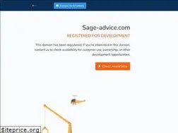 Sites similar to sage-advice.com