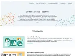 Sites similar to sagebionetworks.org