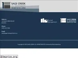 Sites similar to sagecreekapartments.ca
