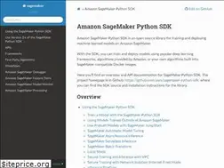Sites similar to sagemaker.readthedocs.io
