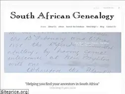 Sites similar to sagenealogy.co.za