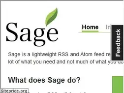 Sites similar to sagerss.com