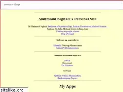 Sites similar to saghaei.net