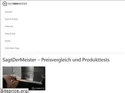 Sites similar to sagtdermeister.de
