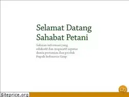 Sites similar to sahabatpetani.com