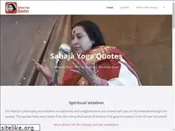 Sites similar to sahajayogaquote.com