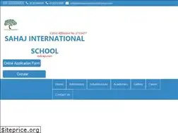 Sites similar to sahajinternationalschool.com