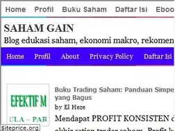 Sites similar to sahamgain.blogspot.co.id