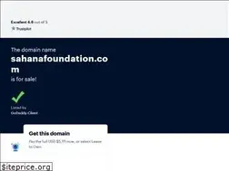 Sites similar to sahanafoundation.com