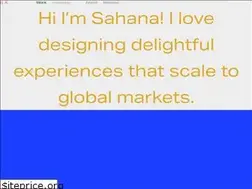 Sites similar to sahanakumar.com