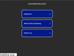 Sites similar to saharmovie2.info