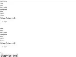 Sites similar to saharmustafah.com