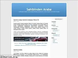 Sites similar to sahibindenaraba.wordpress.com