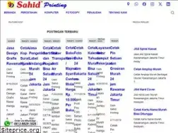 Sites similar to sahidprinting.com