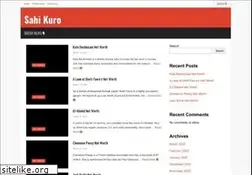 Sites similar to sahikuro.com