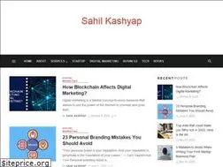 Sites similar to sahilkashyap.com