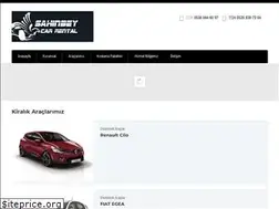 Sites similar to sahinbeycarrental.com