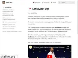 Sites similar to sahinsecil.com