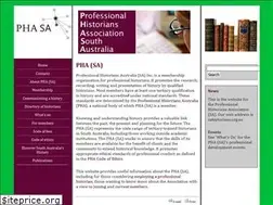 Sites similar to sahistorians.org.au